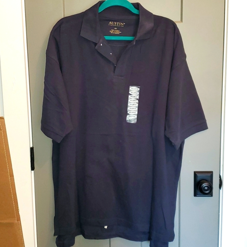 NEW Austin brand men's Polo sz XXL NEW with tags